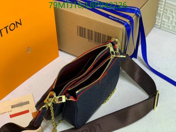 Louis Vuitton AAA+ Replica Multi Pochette Accessories Empreinte Noir LBP0422265027