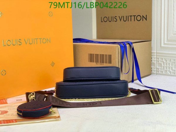 Louis Vuitton AAA+ Replica Multi Pochette Accessories Empreinte Noir LBP0422265027