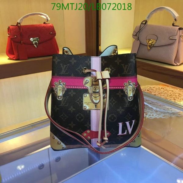 Louis Vuitton AAA+ Replica Neo noe Summer trunk shoulder bag  LB07201863498