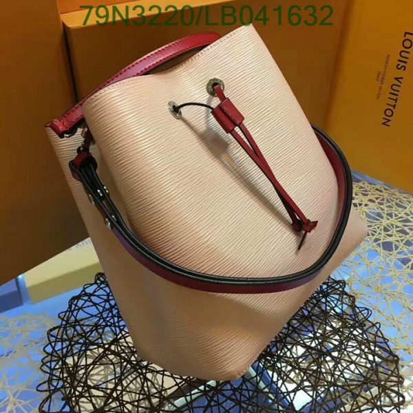 Louis Vuitton AAA+ Replica NéoNoé Pink Epi Leather Shoulder Bag LB04163264329