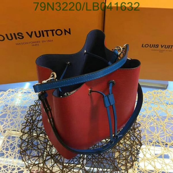 Louis Vuitton AAA+ Replica NéoNoé Pink Epi Leather Shoulder Bag LB04163264329