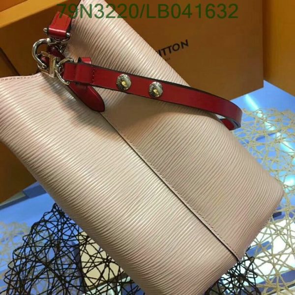 Louis Vuitton AAA+ Replica NéoNoé Pink Epi Leather Shoulder Bag LB04163264329