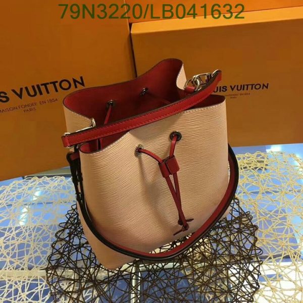 Louis Vuitton AAA+ Replica NéoNoé Pink Epi Leather Shoulder Bag LB04163264329