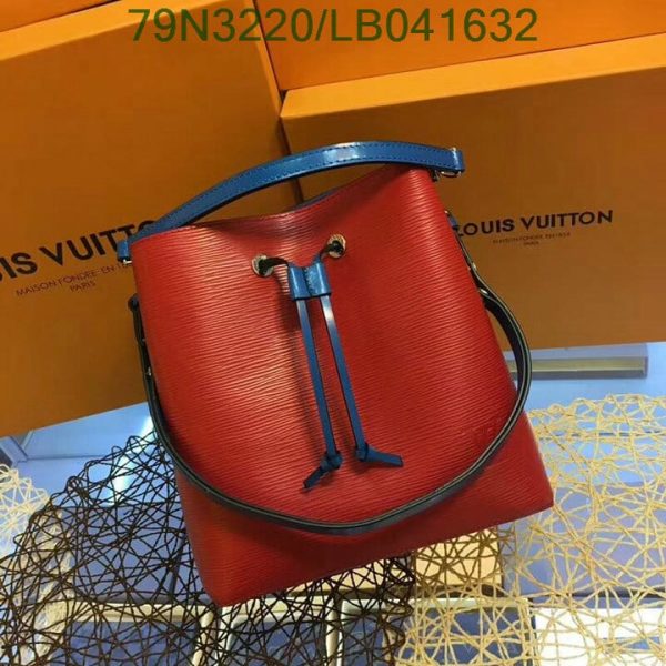 Louis Vuitton AAA+ Replica NéoNoé Pink Epi Leather Shoulder Bag LB04163264329