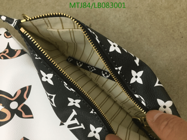 Louis Vuitton AAA+ Replica Neverfull Jungle MM Tote Bag LB08300156324