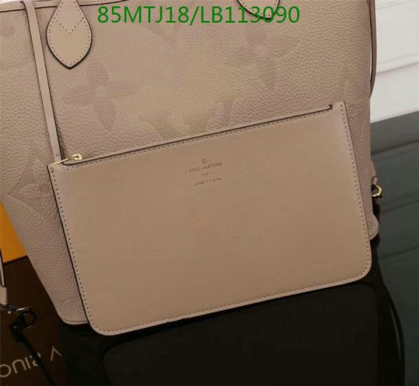 Louis Vuitton AAA+ Replica Neverfull Mm Empreinte Giant Tourterelle Tote Bag LB11309026816