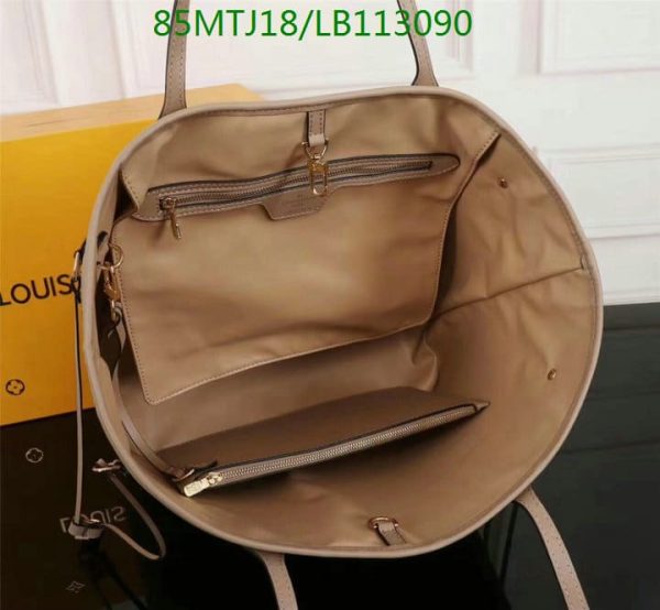 Louis Vuitton AAA+ Replica Neverfull Mm Empreinte Giant Tourterelle Tote Bag LB11309026816