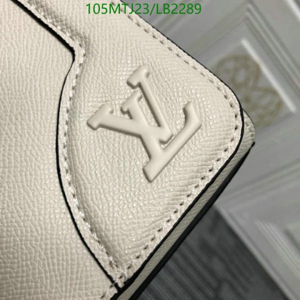 Louis Vuitton AAA+ Replica New Flap Beige Taïga Leather Messenger Bag LB2289589631