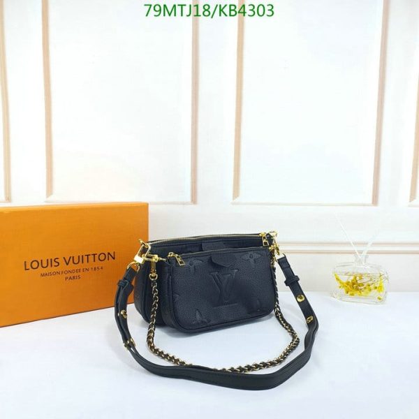 Louis Vuitton AAA+ Replica New Wave Multi Pochette Accessories Bag KB43032364782