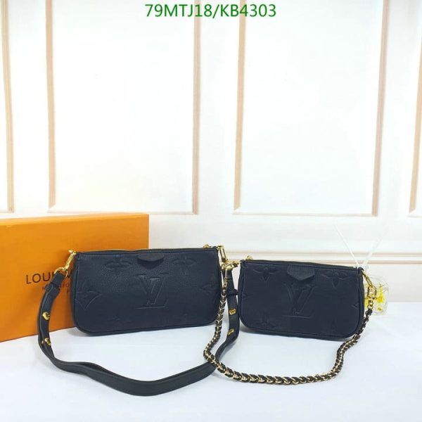 Louis Vuitton AAA+ Replica New Wave Multi Pochette Accessories Bag KB43032364782