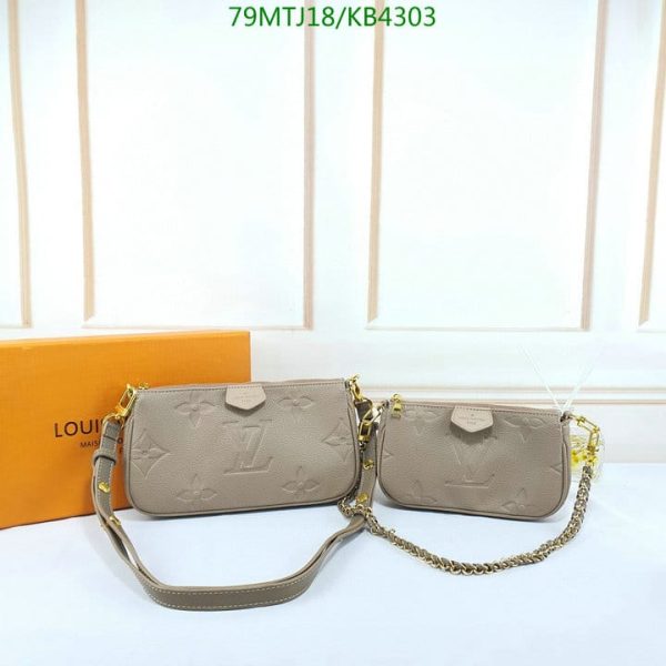 Louis Vuitton AAA+ Replica New Wave Multi Pochette Accessories Bag KB43032364782