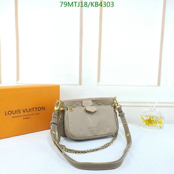 Louis Vuitton AAA+ Replica New Wave Multi Pochette Accessories Bag KB43032364782