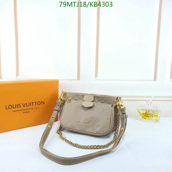 Louis Vuitton AAA+ Replica New Wave Multi Pochette Accessories Bag KB43032364782