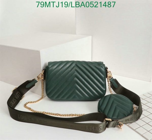 Louis Vuitton AAA+ Replica New Wave Multi Pochette Bag LBA0521487523