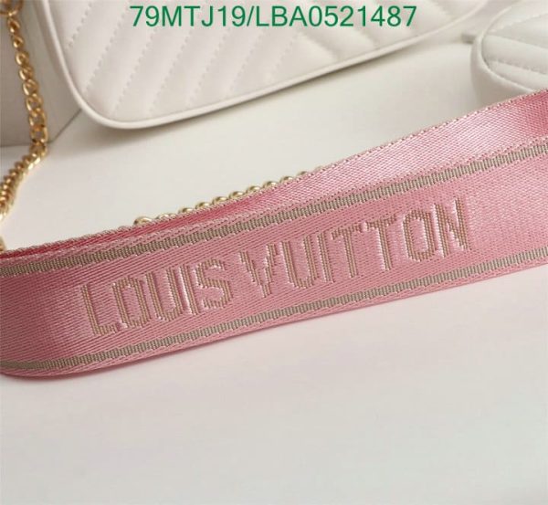 Louis Vuitton AAA+ Replica New Wave Multi Pochette Bag LBA0521487523