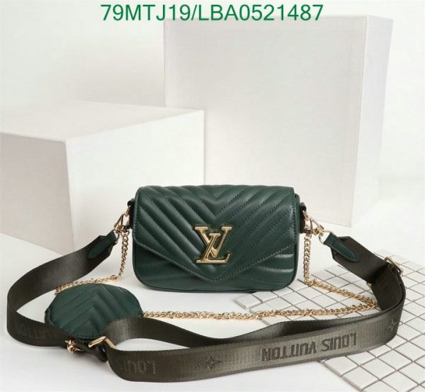 Louis Vuitton AAA+ Replica New Wave Multi Pochette Bag LBA0521487523