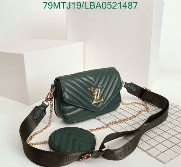 Louis Vuitton AAA+ Replica New Wave Multi Pochette Bag LBA0521487523