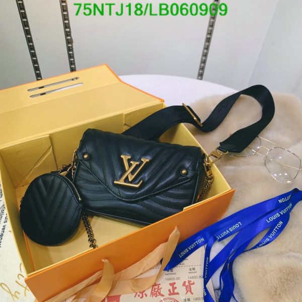 Louis Vuitton AAA+ Replica New Wave Multi-Pochette HandBag LB06090956318