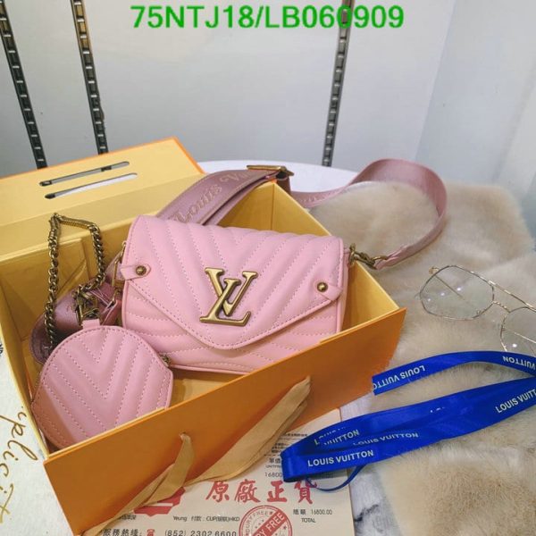 Louis Vuitton AAA+ Replica New Wave Multi-Pochette HandBag LB06090956318