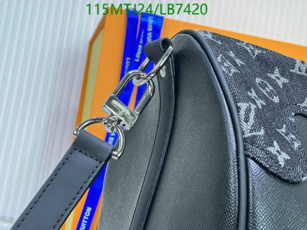 Louis Vuitton AAA+ Replica Nigo Keepall Bandouliere Bagpack LB74208654932