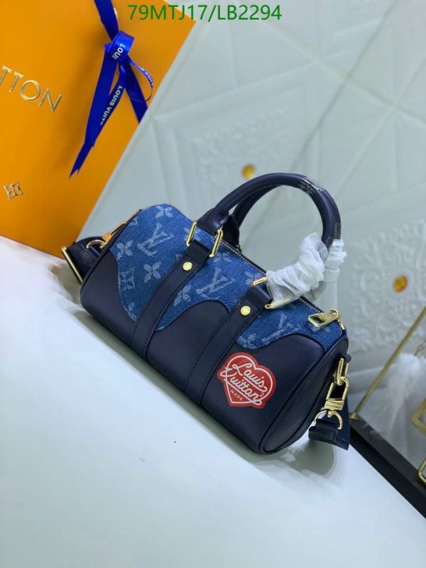 Louis Vuitton AAA+ Replica Nigo Keepall XS Bag LB22945987416