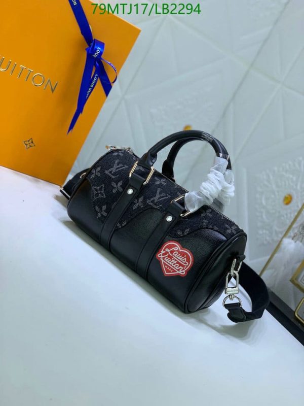 Louis Vuitton AAA+ Replica Nigo Keepall XS Bag LB22945987416