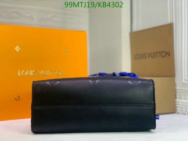 Louis Vuitton AAA+ Replica ONTHEGO Leopard Black  KB43028642075