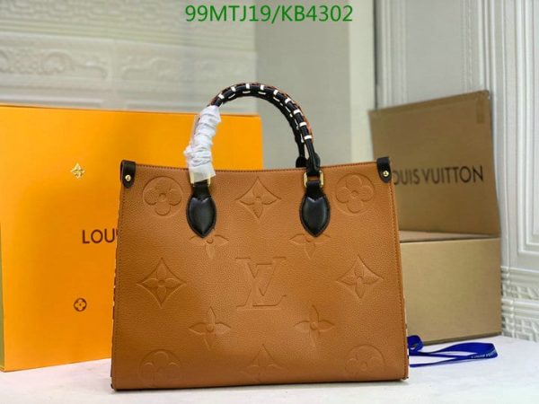 Louis Vuitton AAA+ Replica ONTHEGO Leopard Black  KB43028642075