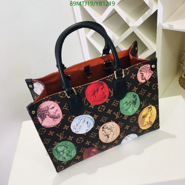 Louis Vuitton AAA+ Replica Onthego Cameo Printed Canvas  YB12193654872