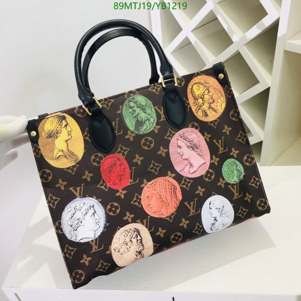 Louis Vuitton AAA+ Replica Onthego Cameo Printed Canvas  YB12193654872