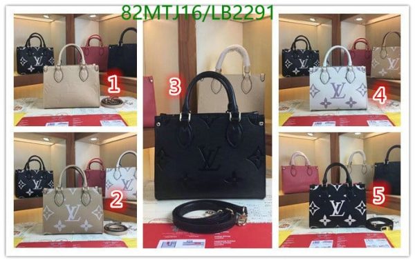 Louis Vuitton AAA+ Replica Onthego Pm Tote Bag LB22915987416