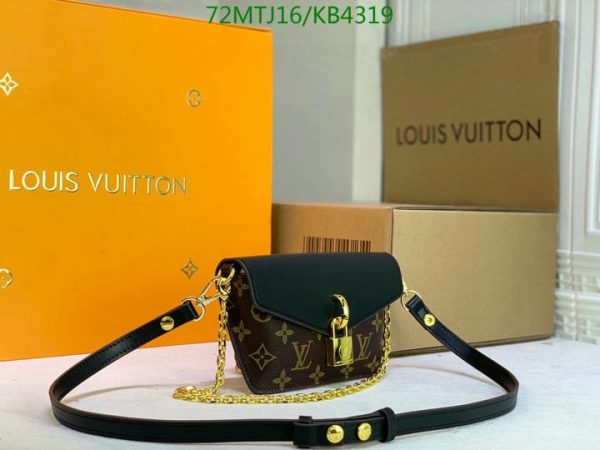 Louis Vuitton AAA+ Replica Padlock On Strap Bag KB43193476589