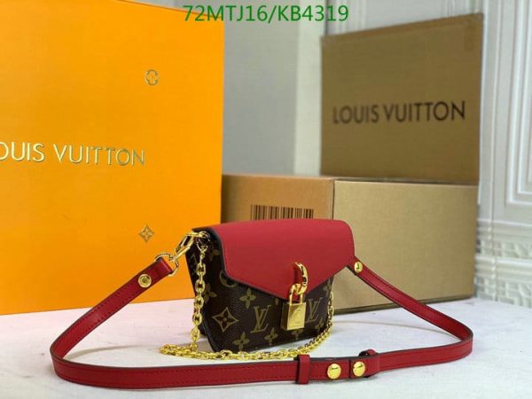 Louis Vuitton AAA+ Replica Padlock On Strap Bag KB43193476589