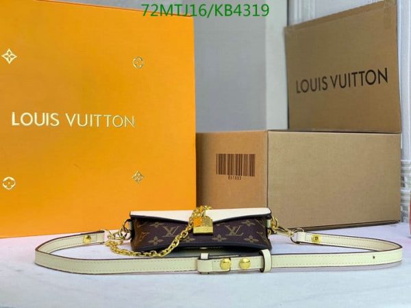 Louis Vuitton AAA+ Replica Padlock On Strap Bag KB43193476589