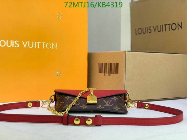 Louis Vuitton AAA+ Replica Padlock On Strap Bag KB43193476589