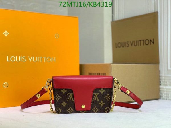 Louis Vuitton AAA+ Replica Padlock On Strap Bag KB43193476589