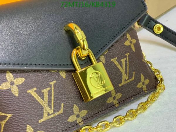 Louis Vuitton AAA+ Replica Padlock On Strap Bag KB43193476589