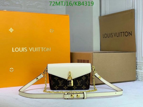 Louis Vuitton AAA+ Replica Padlock On Strap Bag KB43193476589