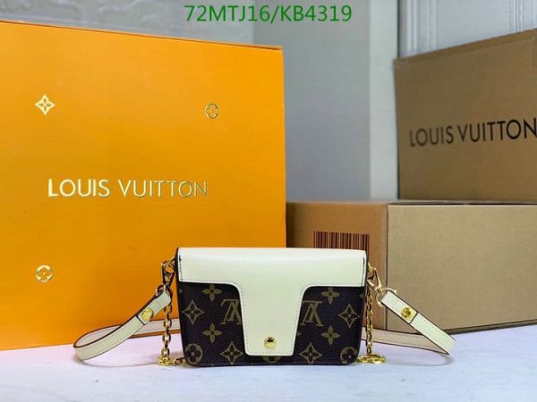 Louis Vuitton AAA+ Replica Padlock On Strap Bag KB43193476589