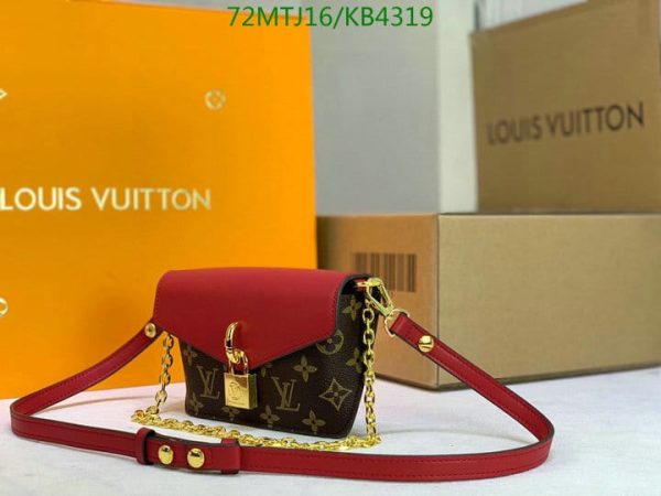 Louis Vuitton AAA+ Replica Padlock On Strap Bag KB43193476589