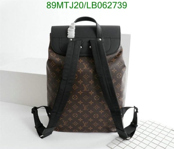 Louis Vuitton AAA+ Replica Palk Macassar Backpack LB06273989614