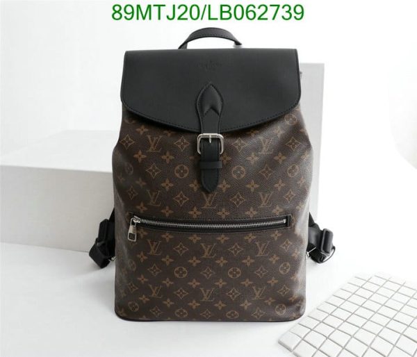 Louis Vuitton AAA+ Replica Palk Macassar Backpack LB06273989614