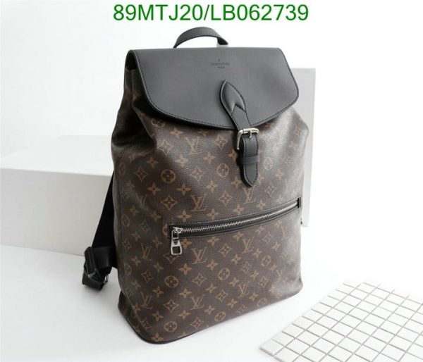 Louis Vuitton AAA+ Replica Palk Macassar Backpack LB06273989614