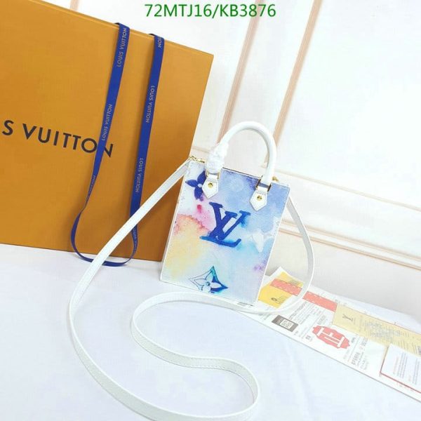 Louis Vuitton AAA+ Replica Petet Sac  Plat KB38766324589