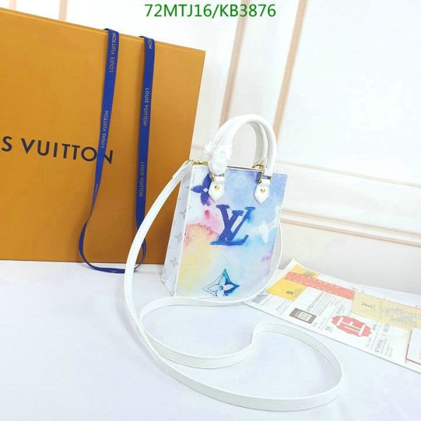 Louis Vuitton AAA+ Replica Petet Sac  Plat KB38766324589