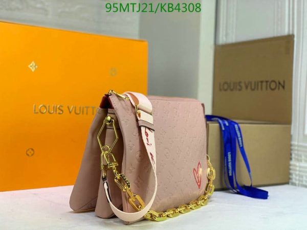 Louis Vuitton AAA+ Replica Pink Lambskin KB43086543974