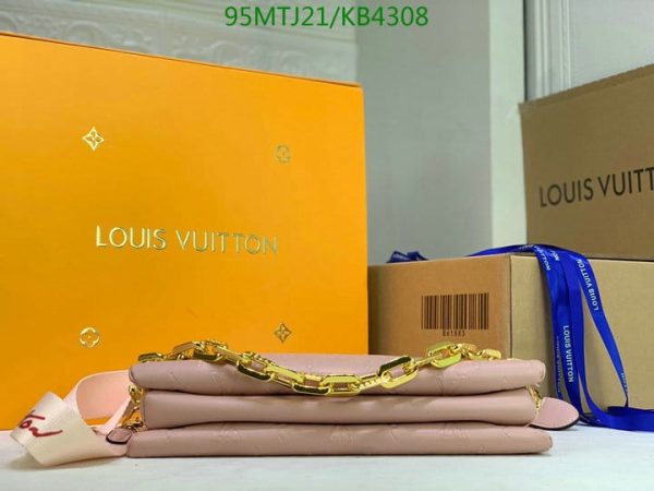 Louis Vuitton AAA+ Replica Pink Lambskin KB43086543974