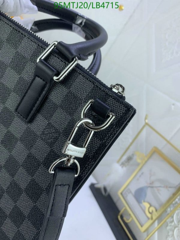 Louis Vuitton AAA+ Replica Plat Cross Grey Sac LB47157498264