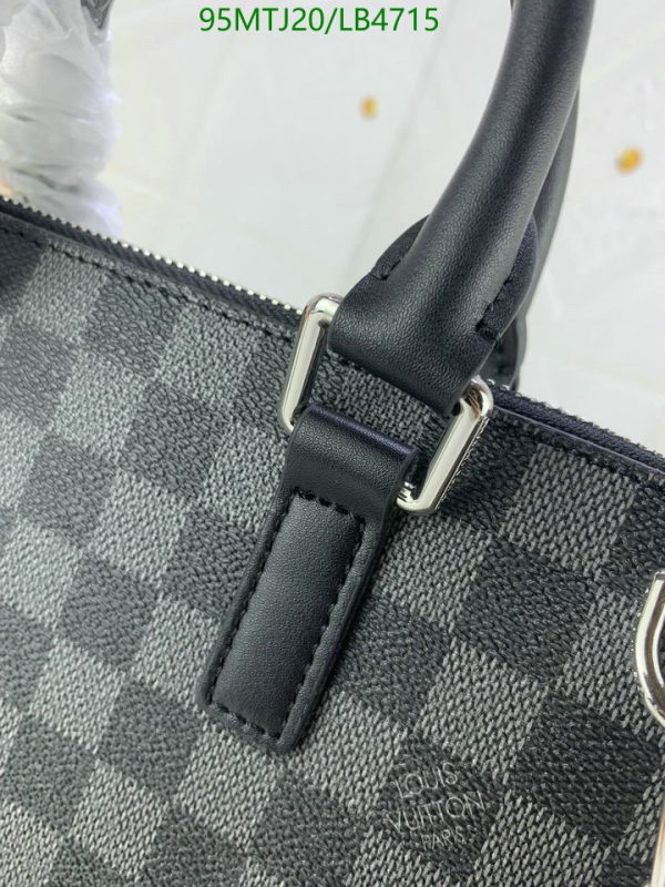 Louis Vuitton AAA+ Replica Plat Cross Grey Sac LB47157498264