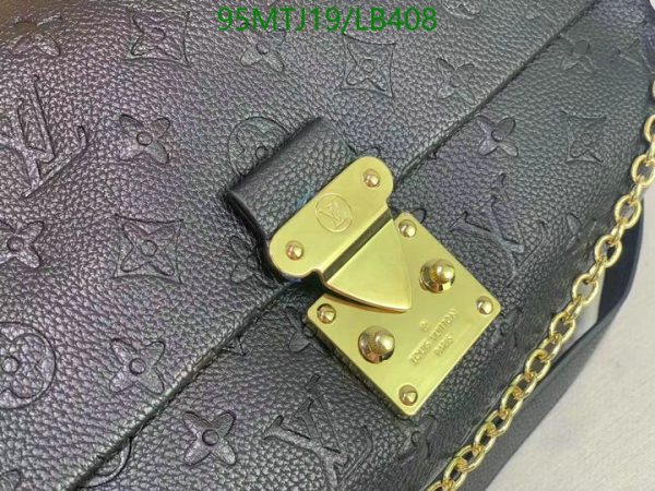 Louis Vuitton AAA+ Replica Pochette Metis in Black LB40884356908